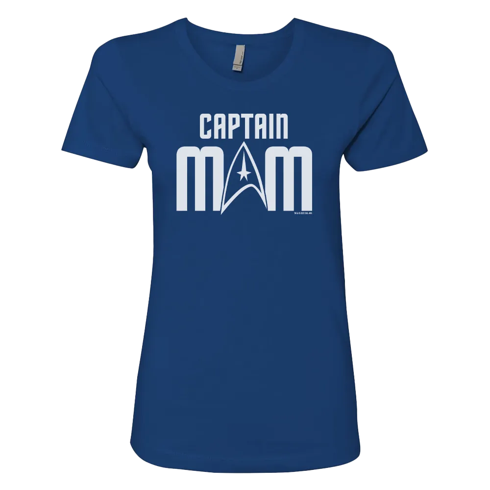 Star Trek: The Original Series Captain Mom Women's Short Sleeve T-Shirt
