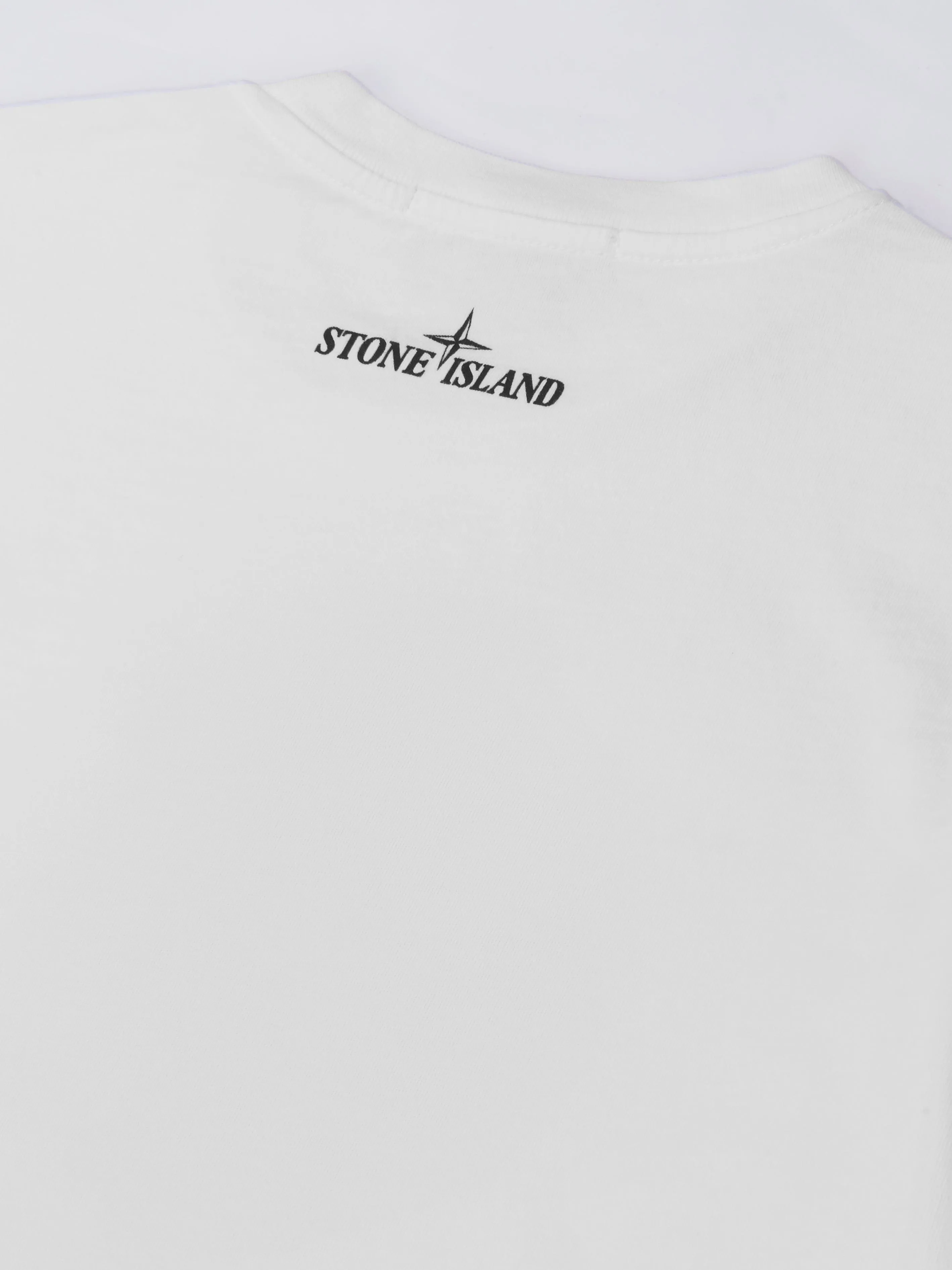 Stone Island Junior Boys Cotton Jersey Short Sleeve T-Shirt