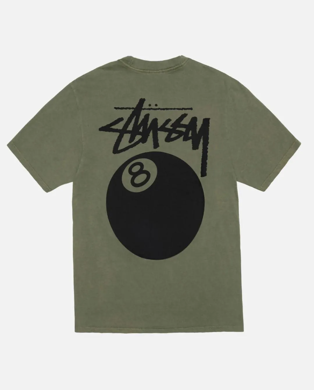 Stussy - 8 Ball LCB T-Shirt - Pigment Olive