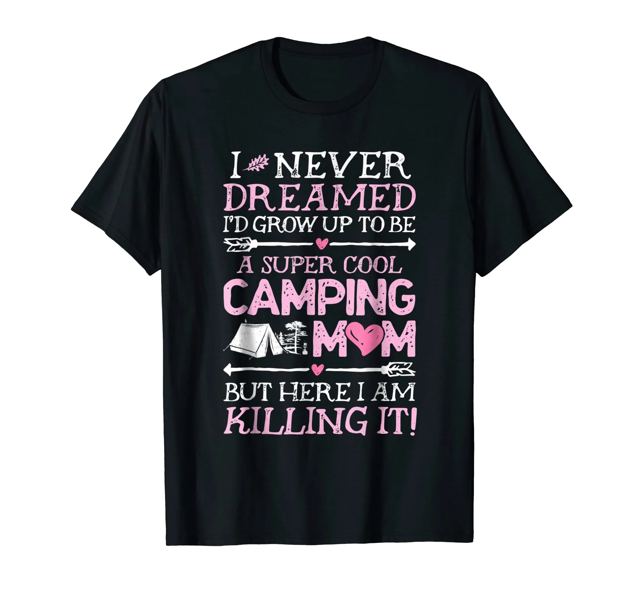 Super Cool Camping Mom T shirt Mother Funny Camper Women