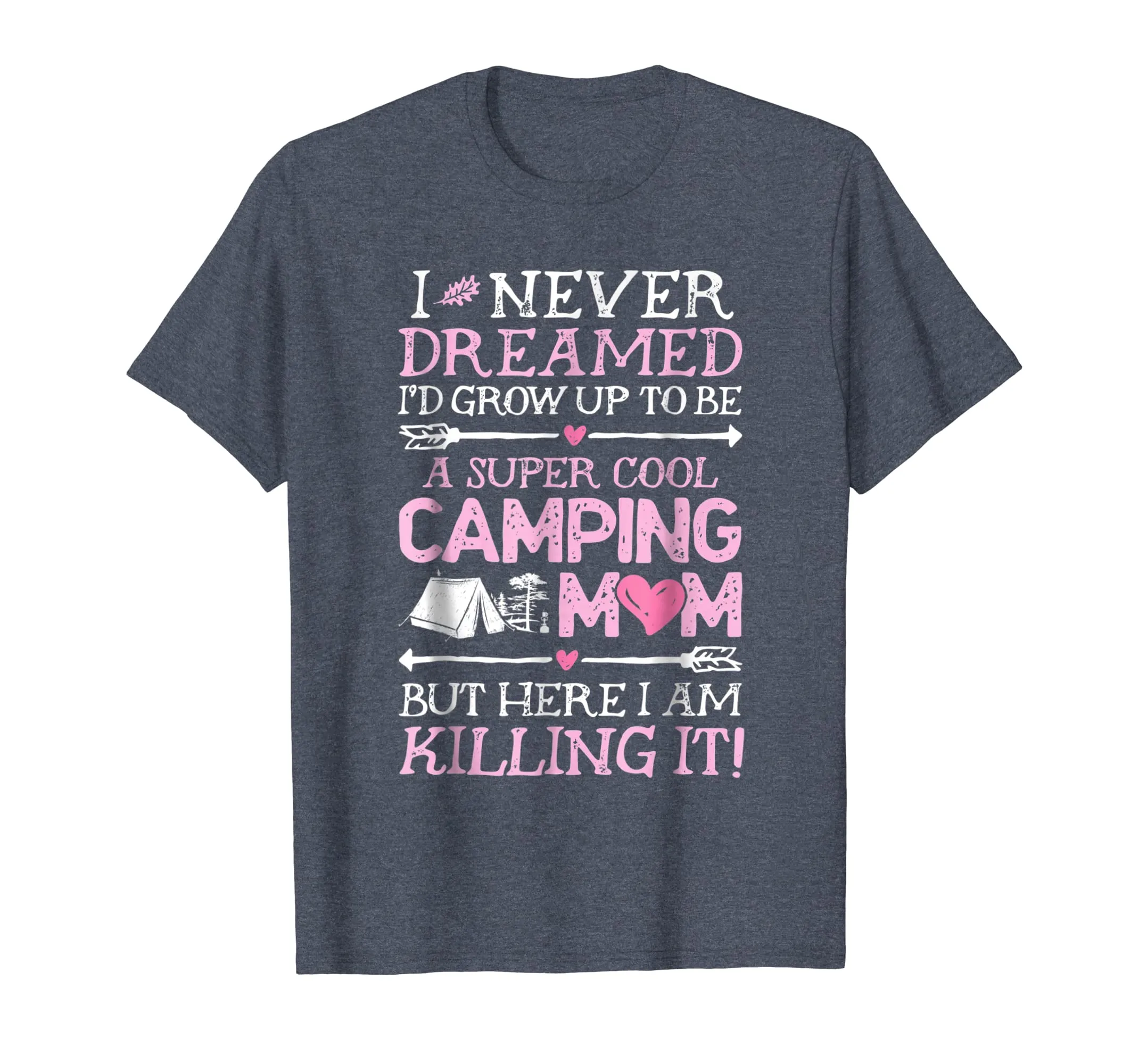 Super Cool Camping Mom T shirt Mother Funny Camper Women