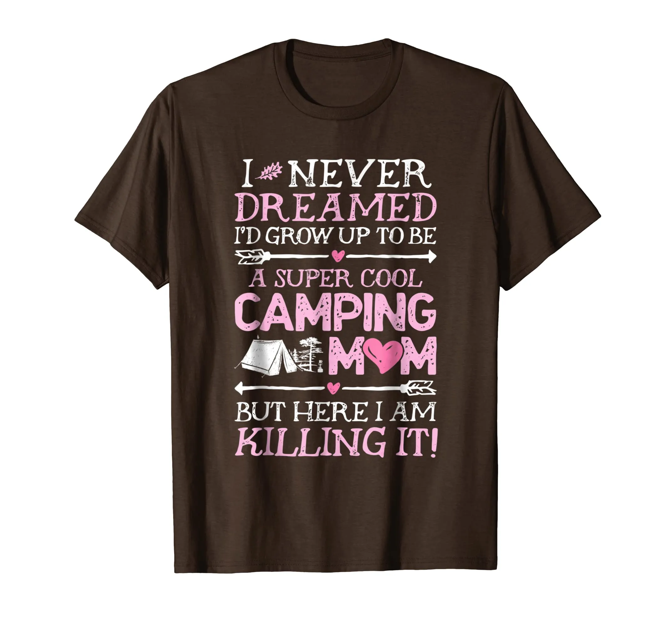 Super Cool Camping Mom T shirt Mother Funny Camper Women