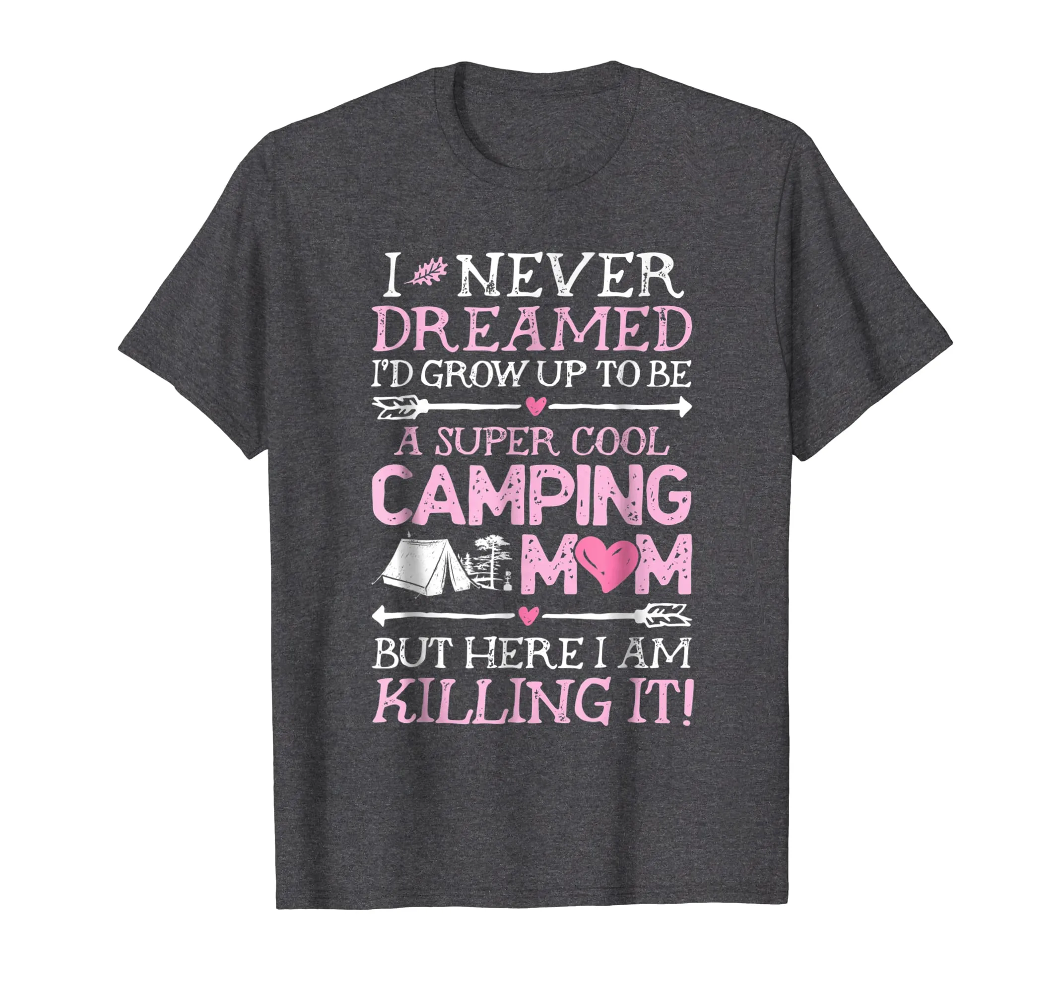 Super Cool Camping Mom T shirt Mother Funny Camper Women