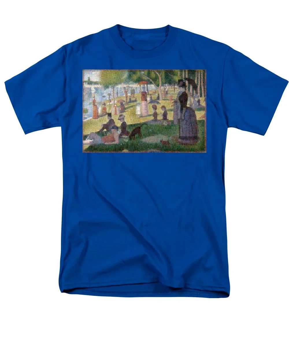 Tribute to Seurat - Men's T-Shirt  (Regular Fit)