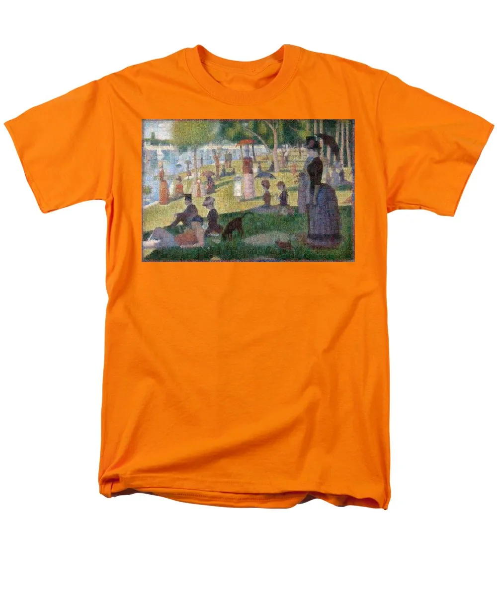 Tribute to Seurat - Men's T-Shirt  (Regular Fit)