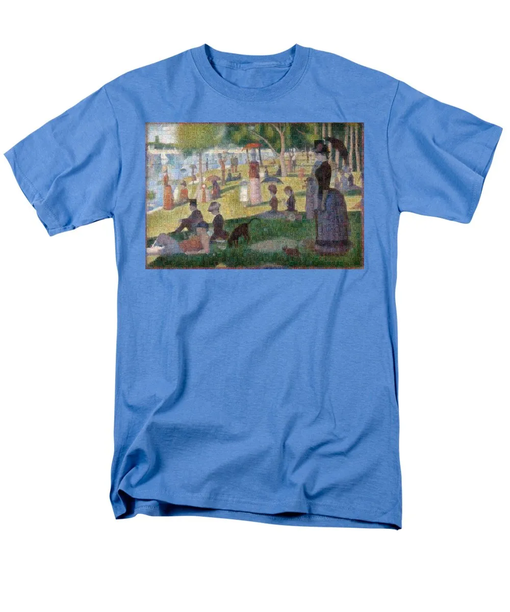 Tribute to Seurat - Men's T-Shirt  (Regular Fit)