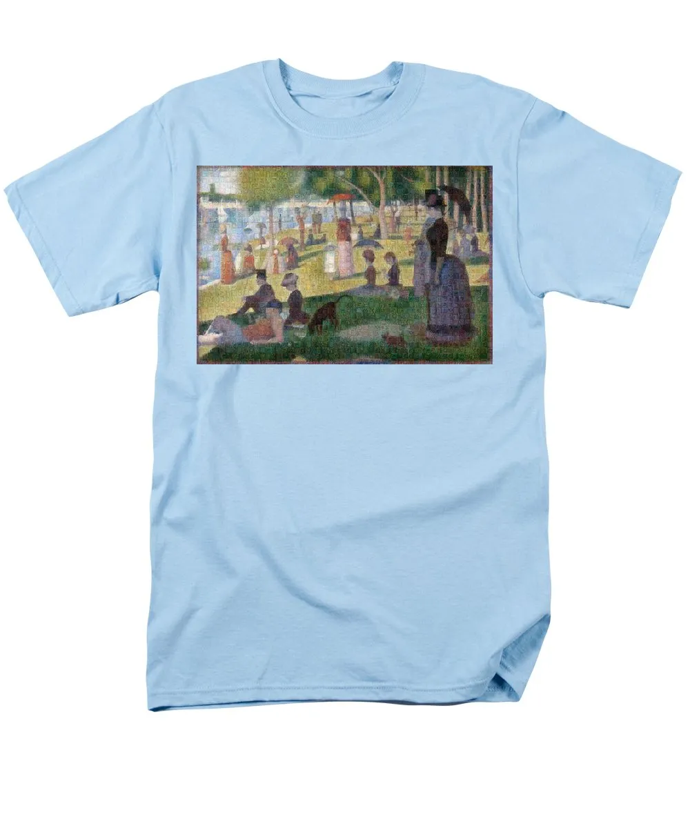 Tribute to Seurat - Men's T-Shirt  (Regular Fit)