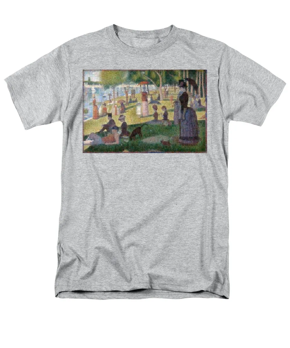Tribute to Seurat - Men's T-Shirt  (Regular Fit)