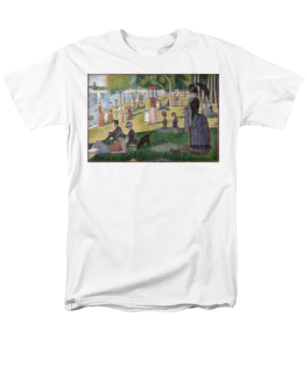 Tribute to Seurat - Men's T-Shirt  (Regular Fit)