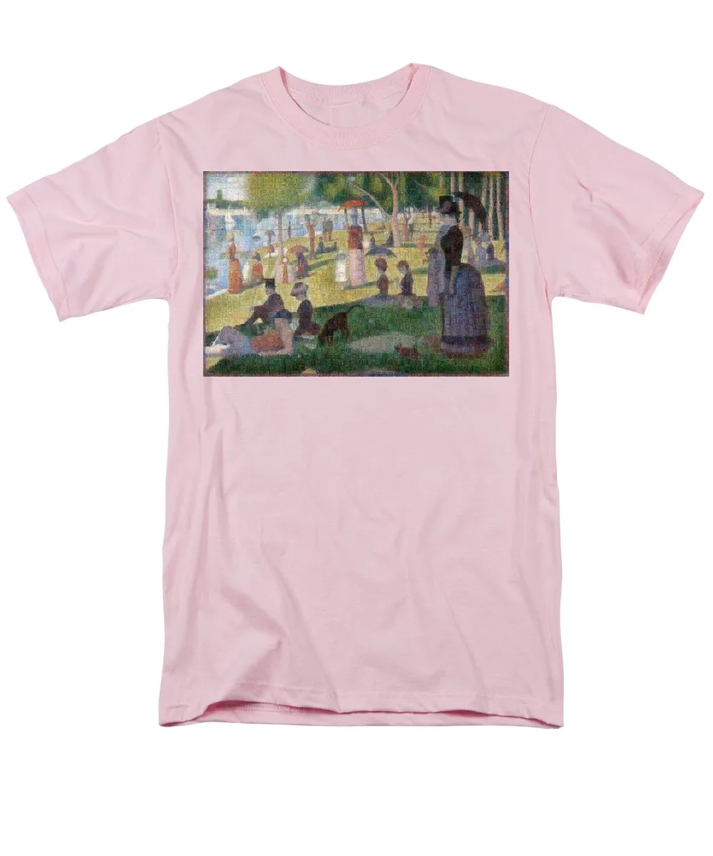 Tribute to Seurat - Men's T-Shirt  (Regular Fit)