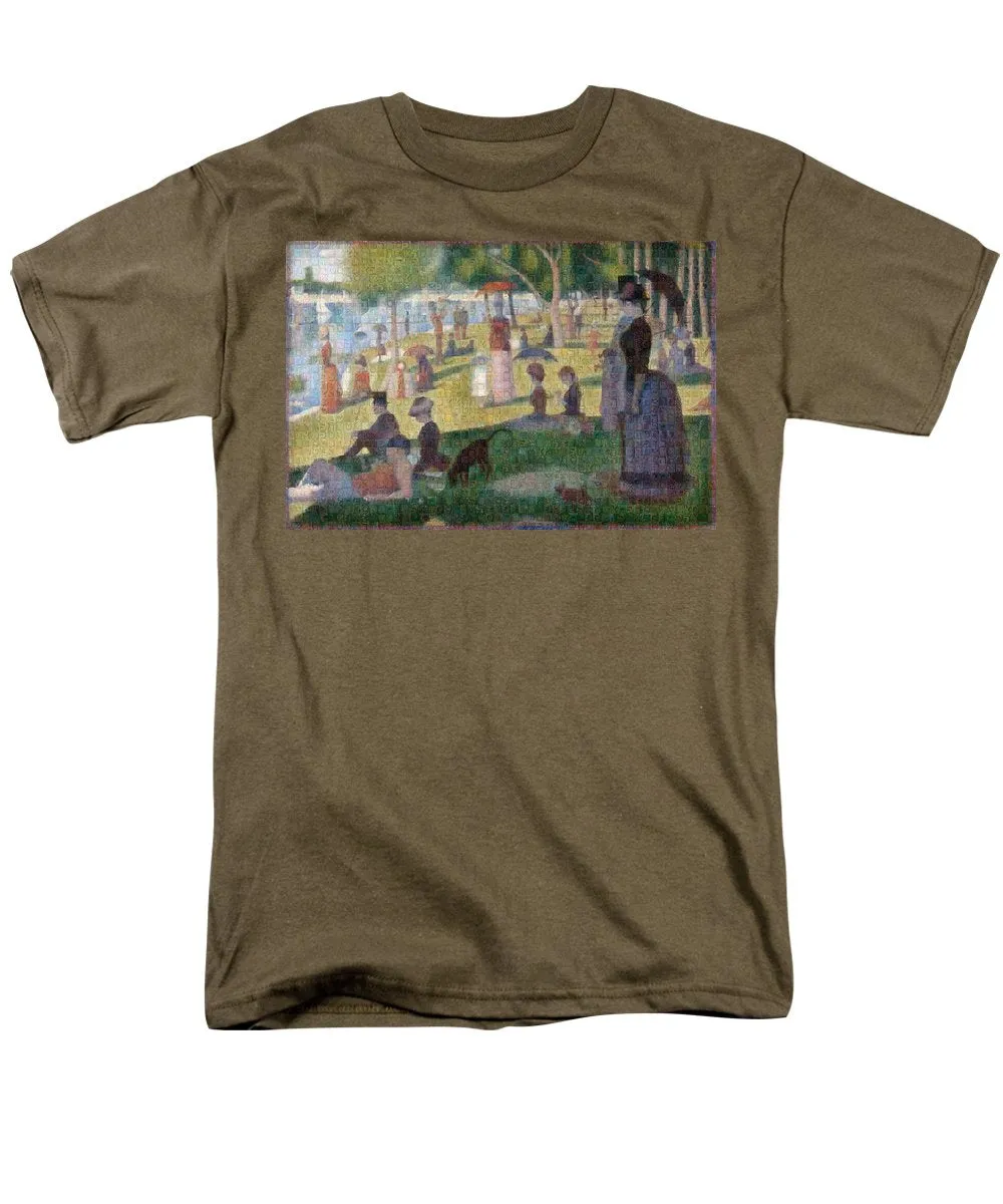 Tribute to Seurat - Men's T-Shirt  (Regular Fit)