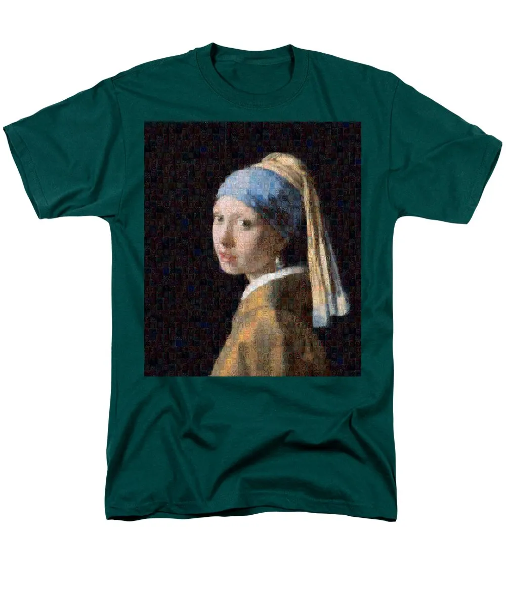 Tribute to Vermeer - Men's T-Shirt  (Regular Fit)