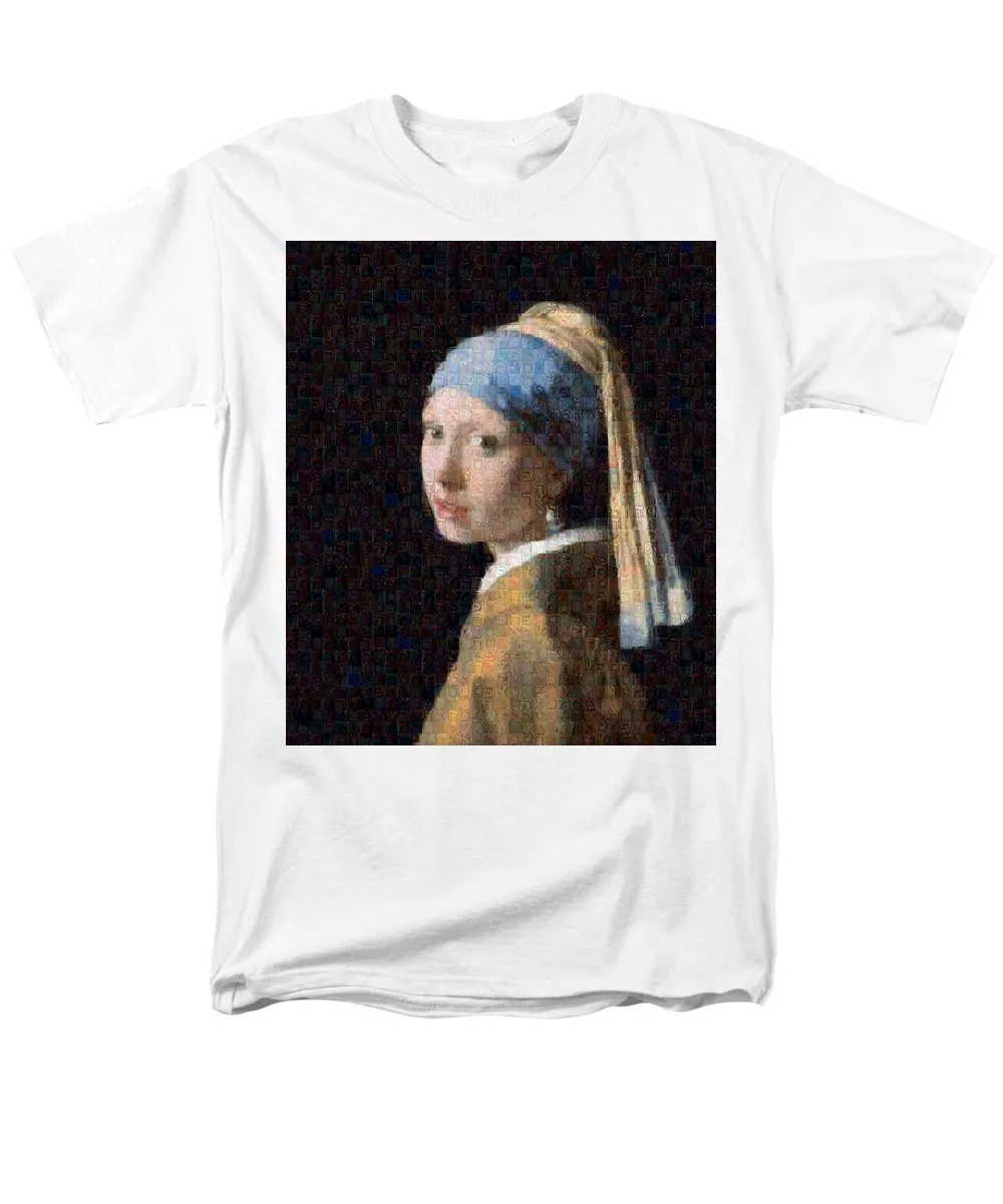 Tribute to Vermeer - Men's T-Shirt  (Regular Fit)