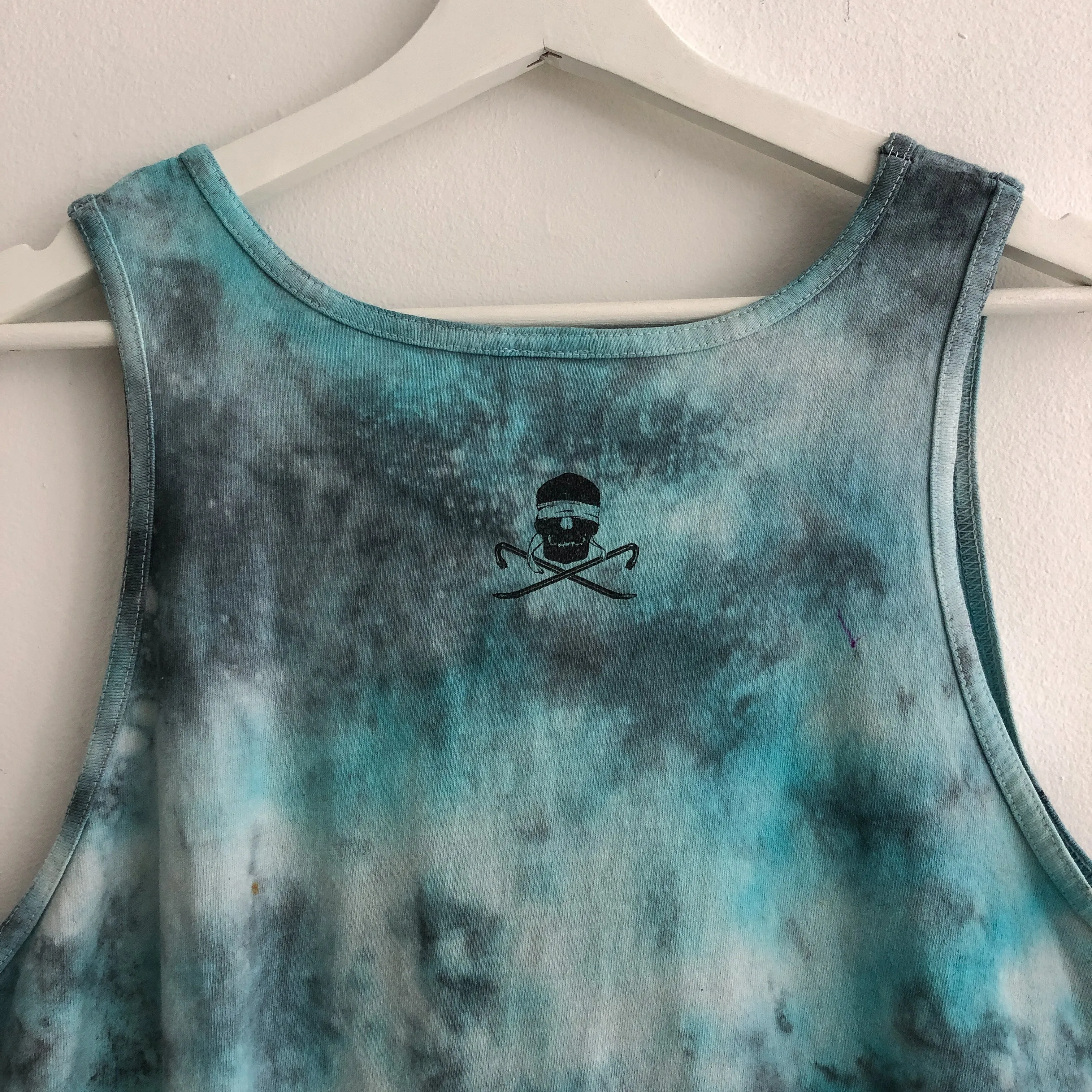 Upcycled Crks & Cstls Dyed Tank