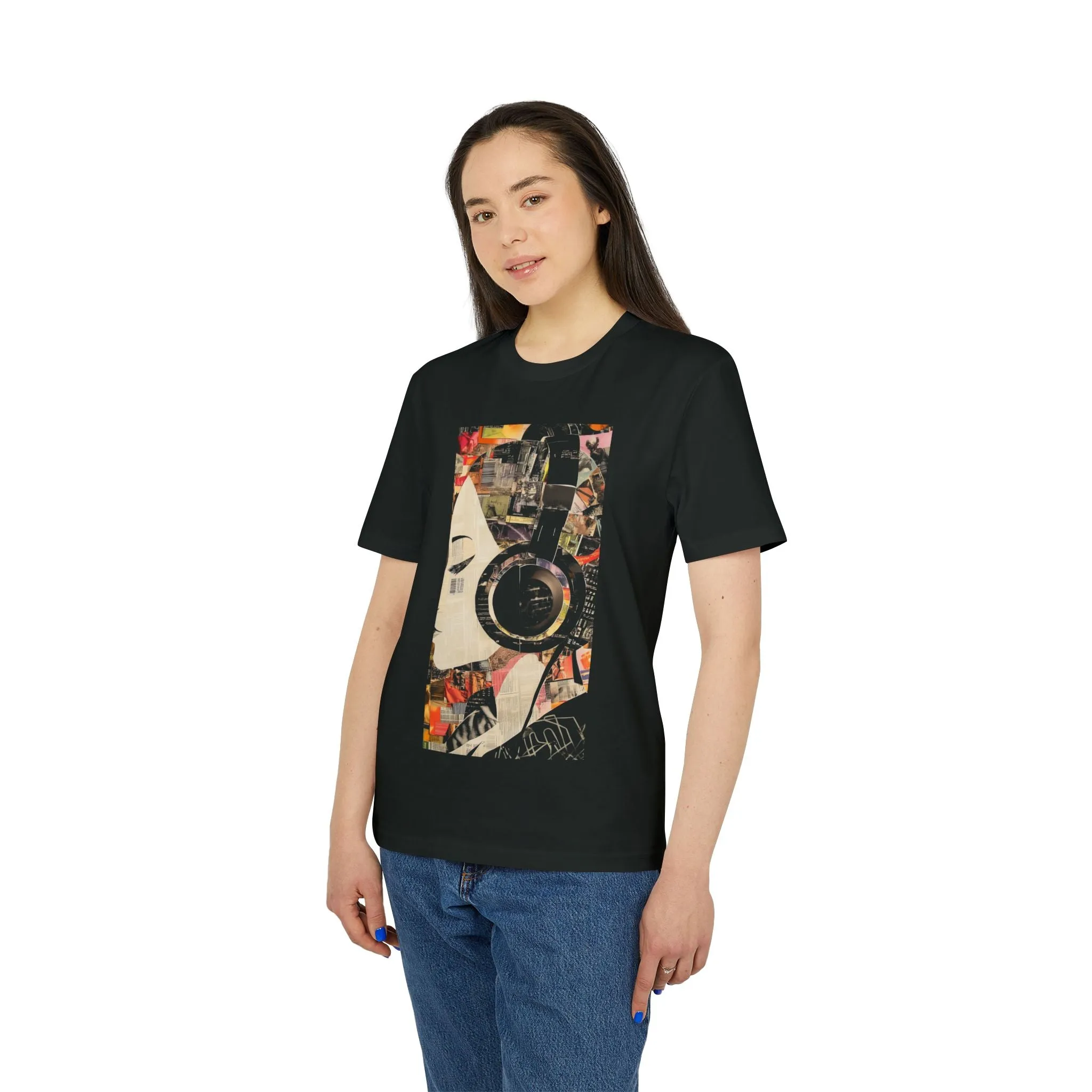 Urban Soundscape Fine Art Graphic T-Shirt