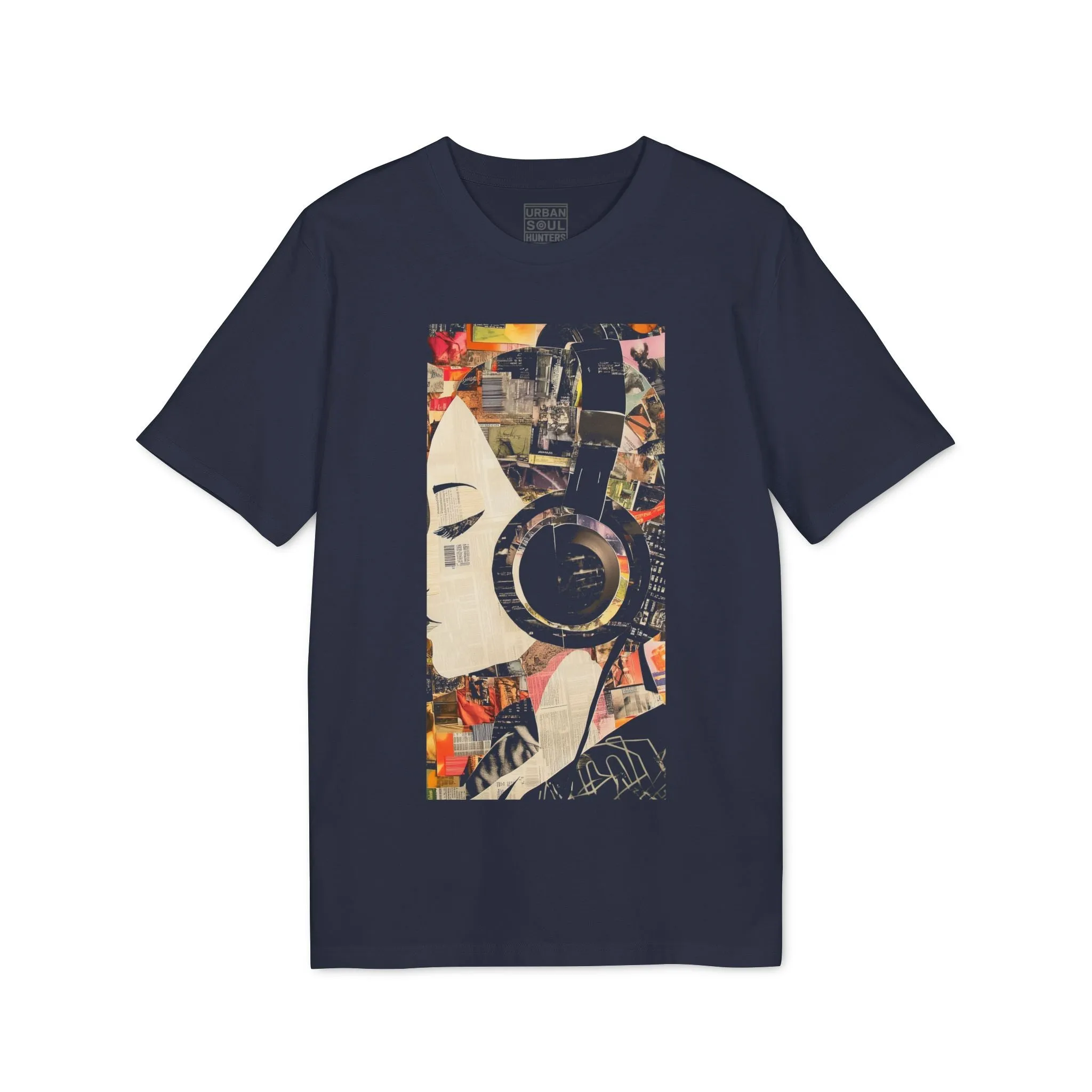 Urban Soundscape Fine Art Graphic T-Shirt