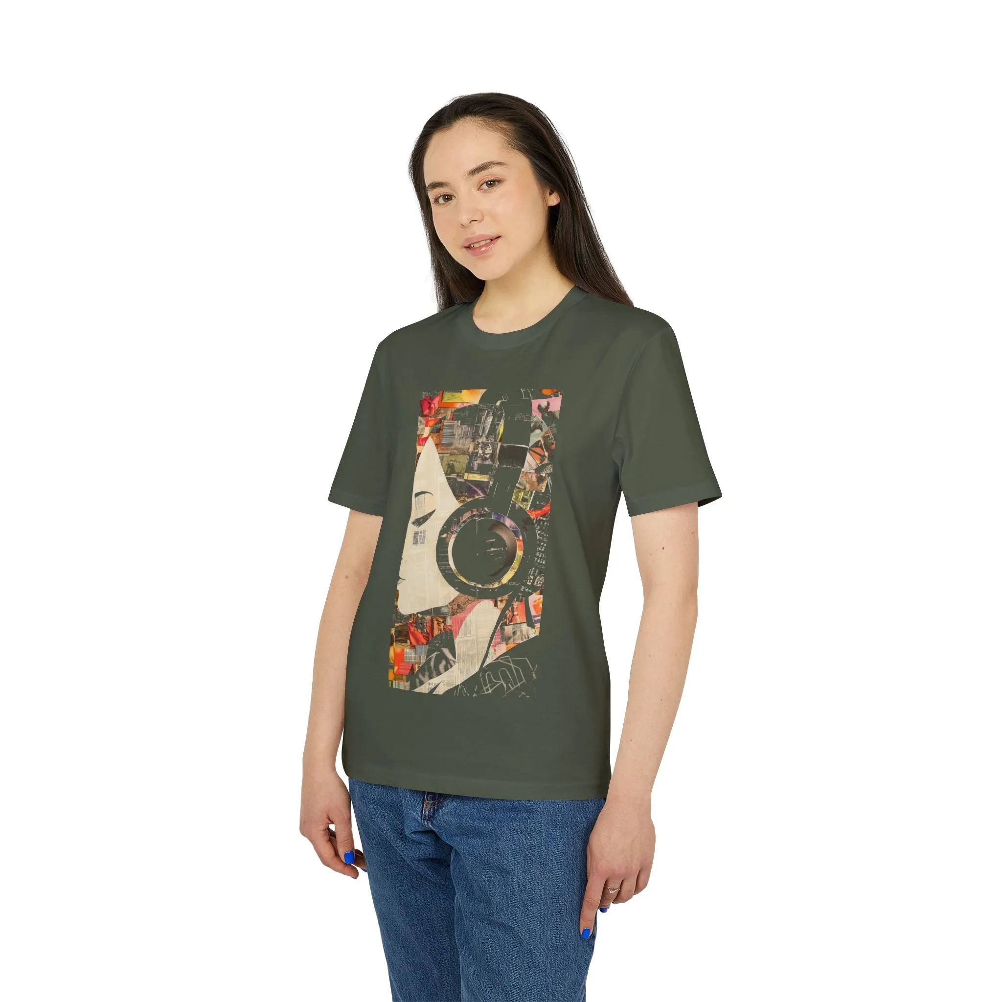 Urban Soundscape Fine Art Graphic T-Shirt