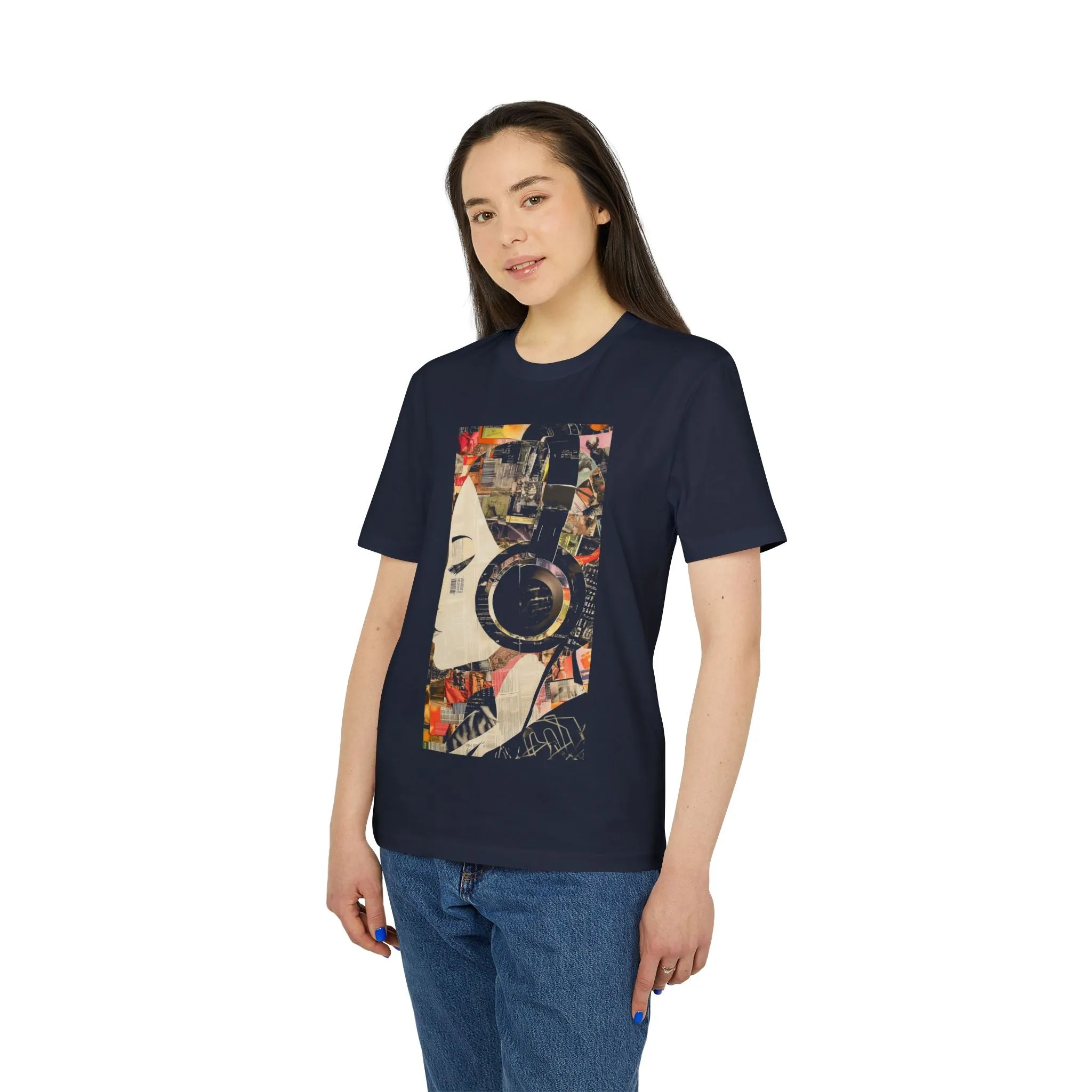 Urban Soundscape Fine Art Graphic T-Shirt