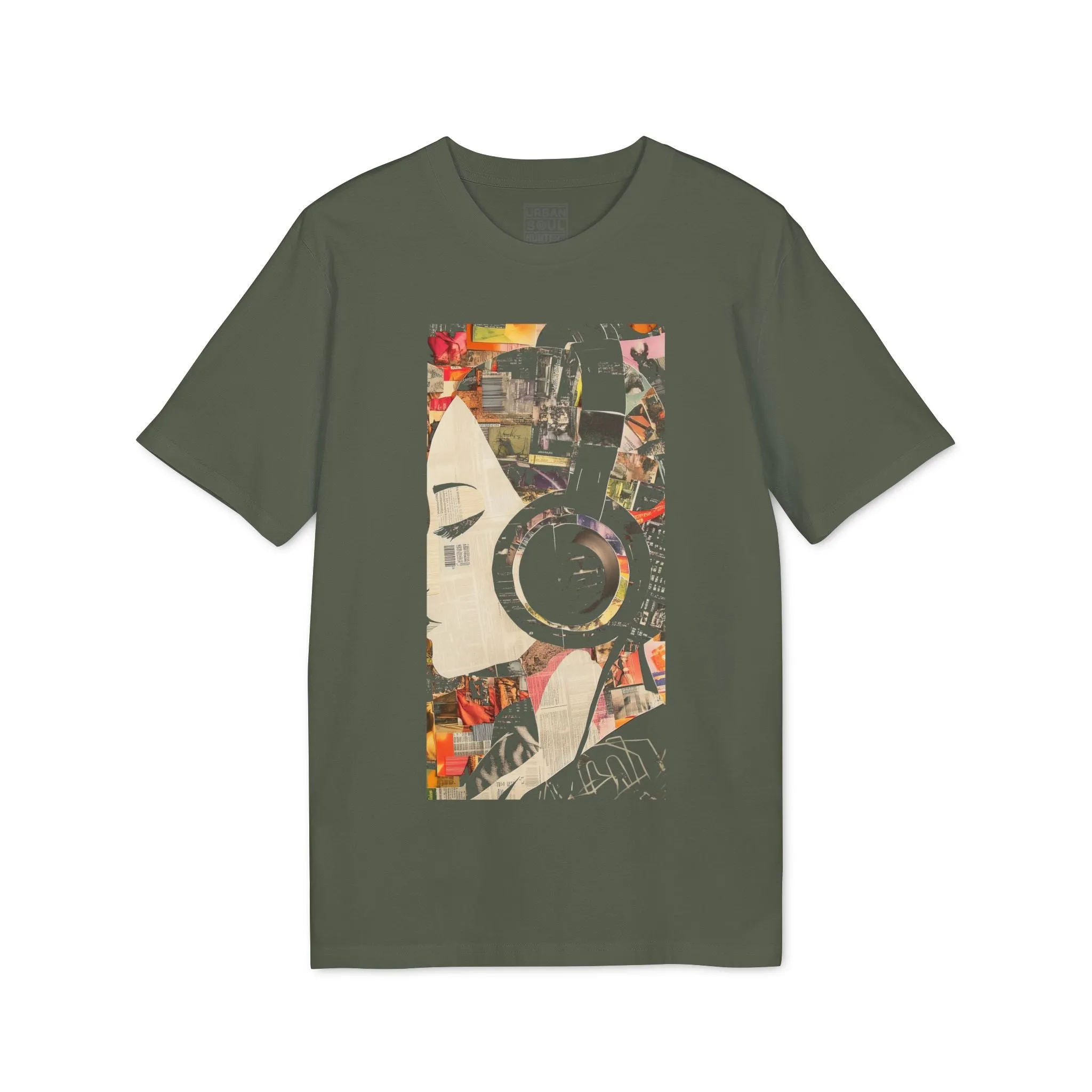 Urban Soundscape Fine Art Graphic T-Shirt