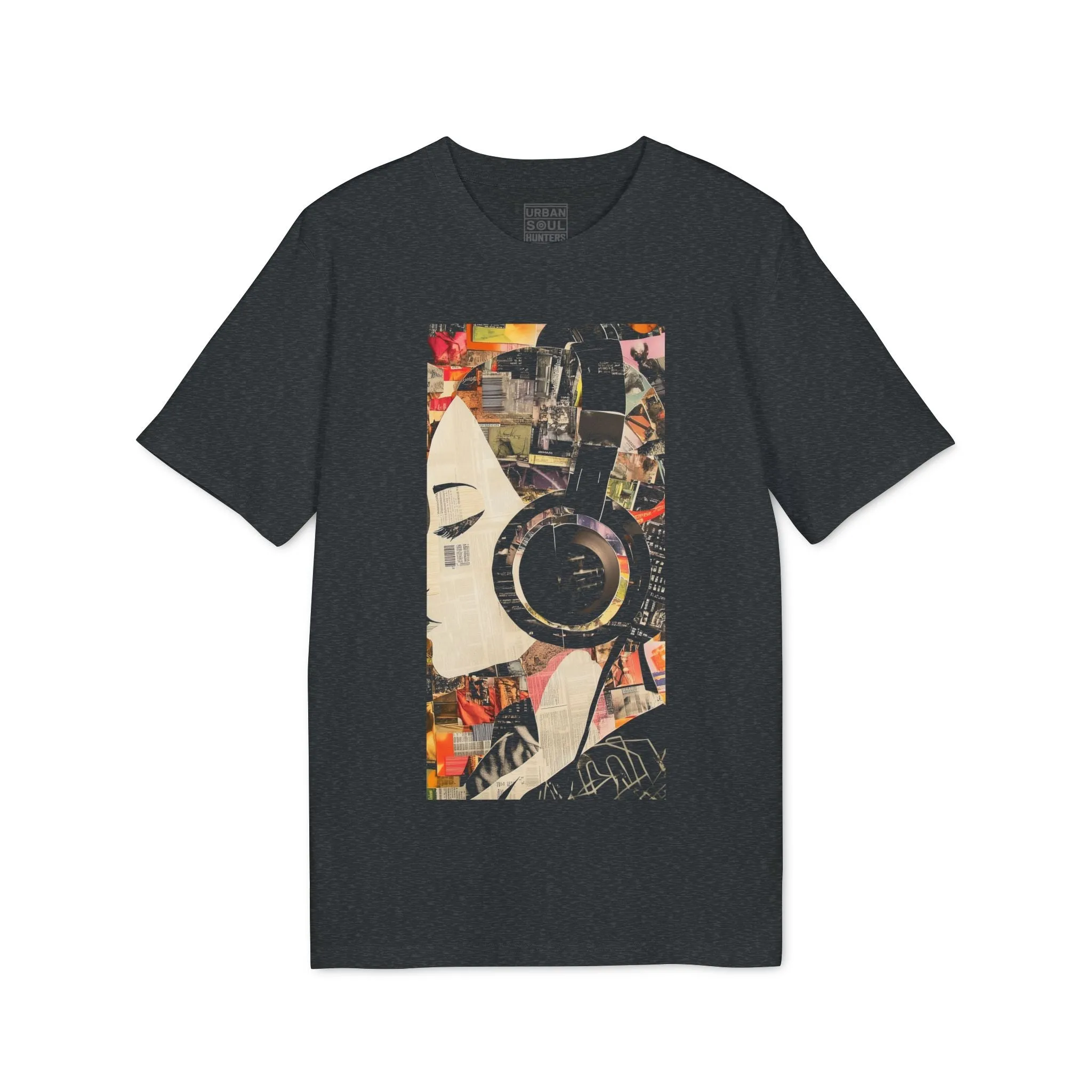 Urban Soundscape Fine Art Graphic T-Shirt