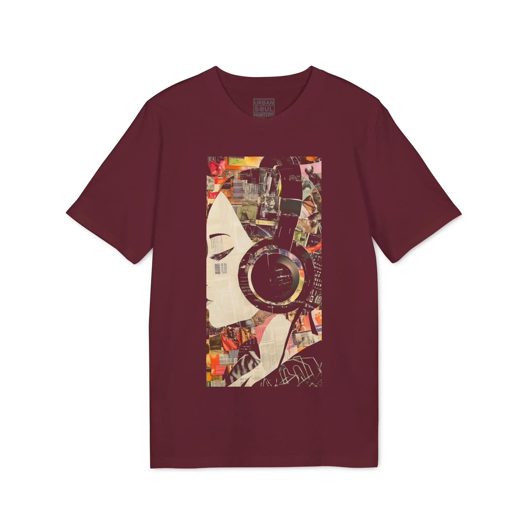 Urban Soundscape Fine Art Graphic T-Shirt