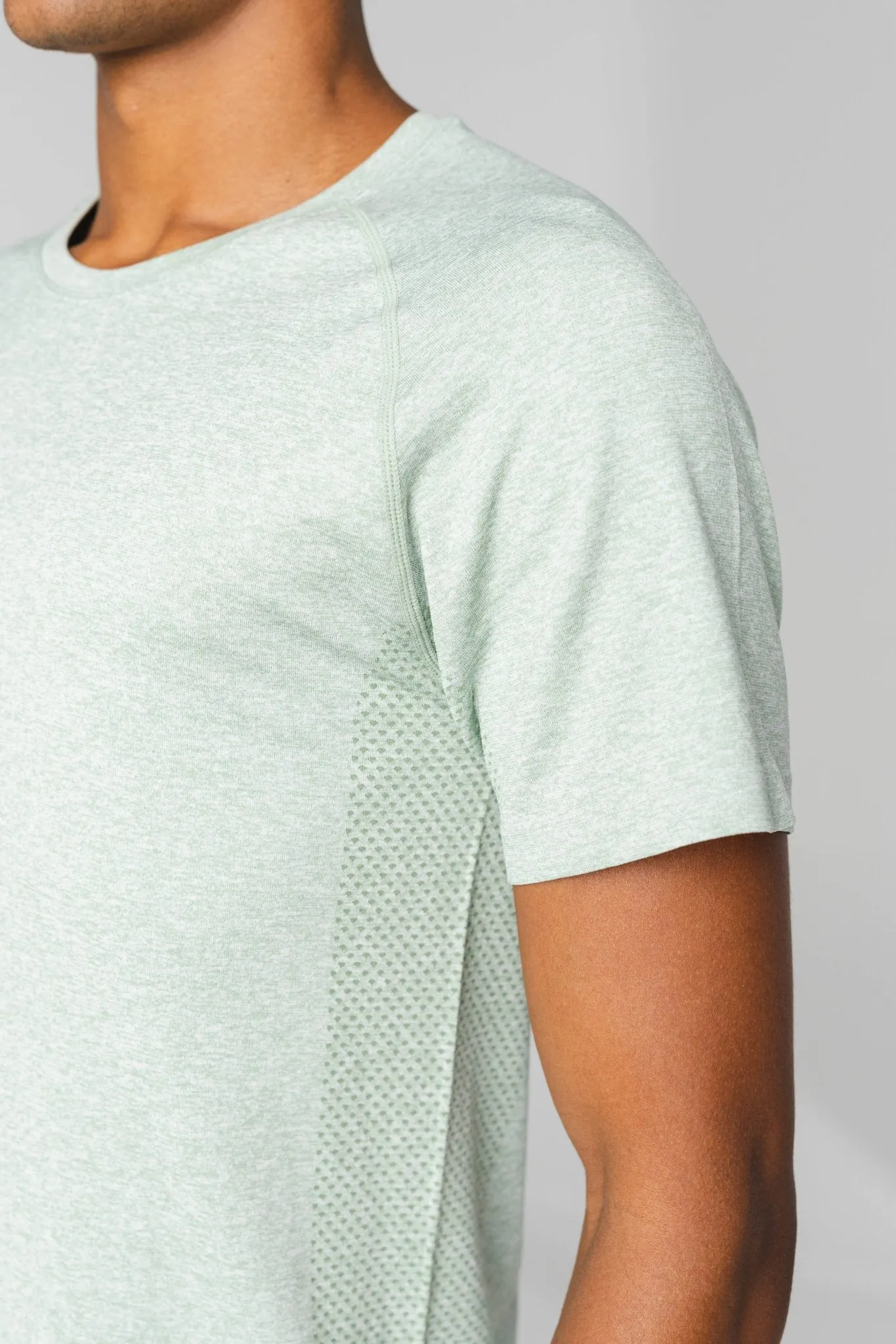 Vitality Kinetic Tee - Eucalyptus Marl