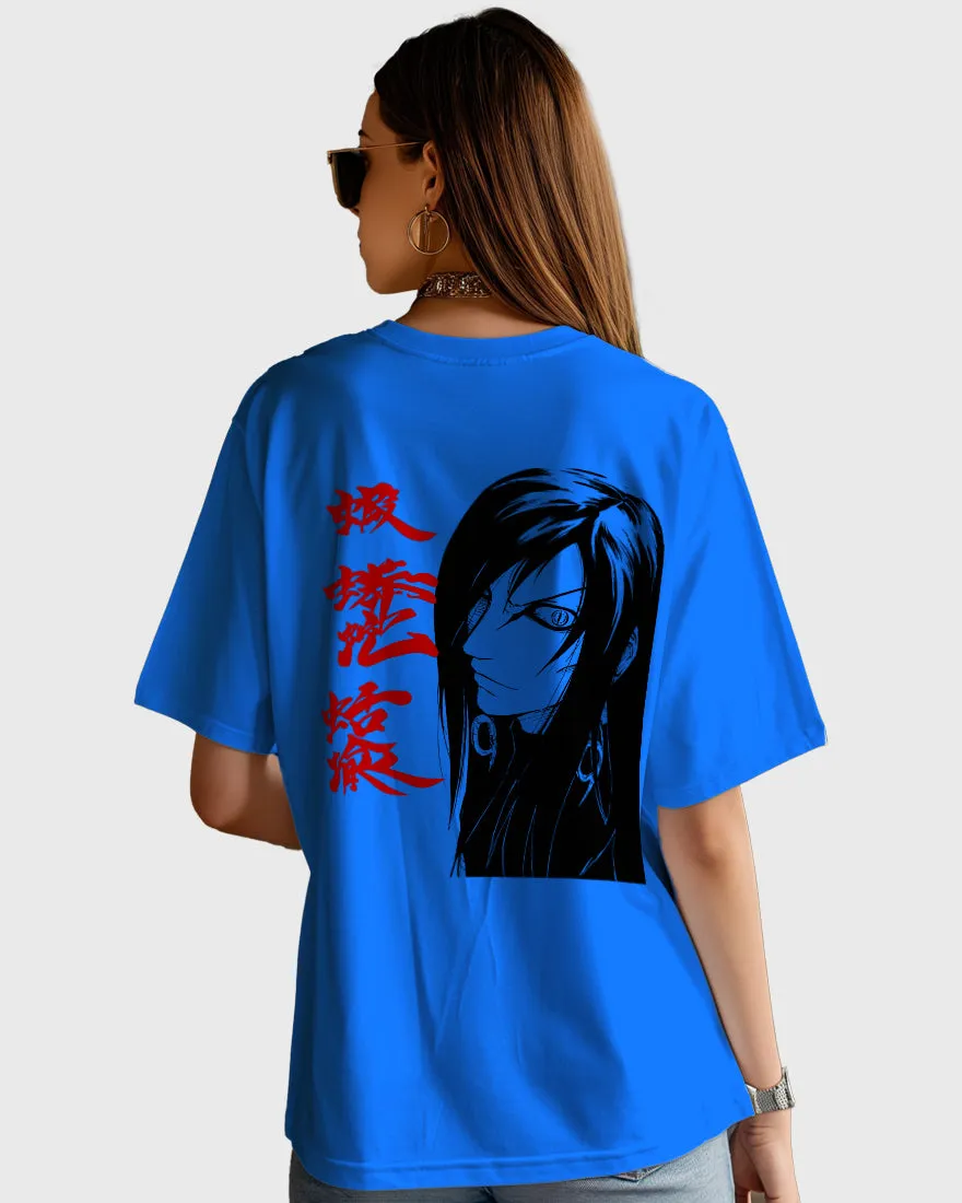 Womens Oversized TShirt Anime Naruto Orochimaru