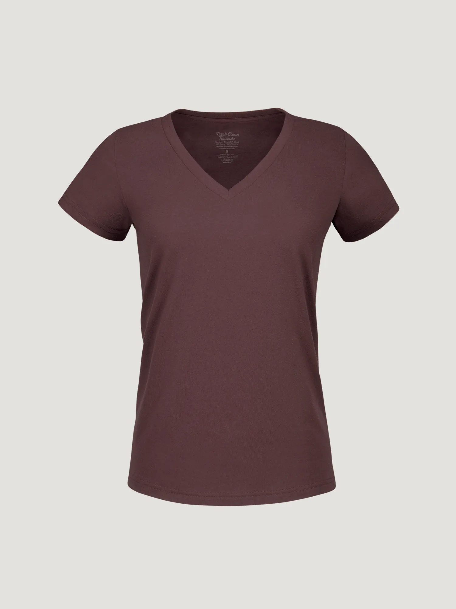 Women's Port Red V-Neck FINAL SALE